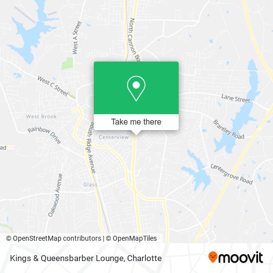 Kings & Queensbarber Lounge map