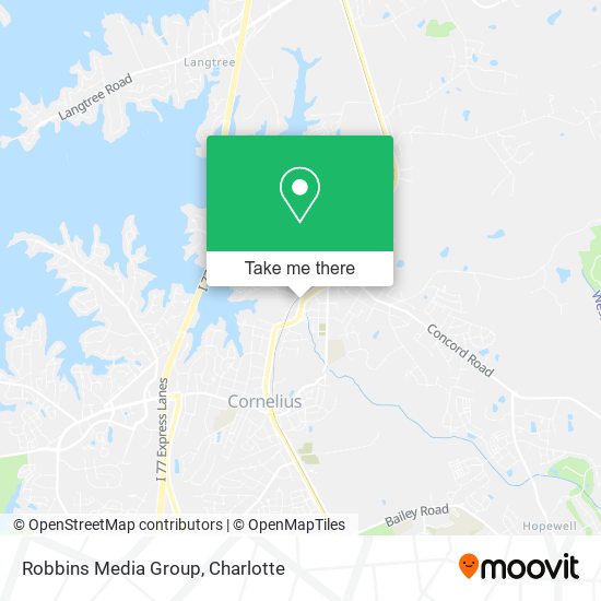 Mapa de Robbins Media Group
