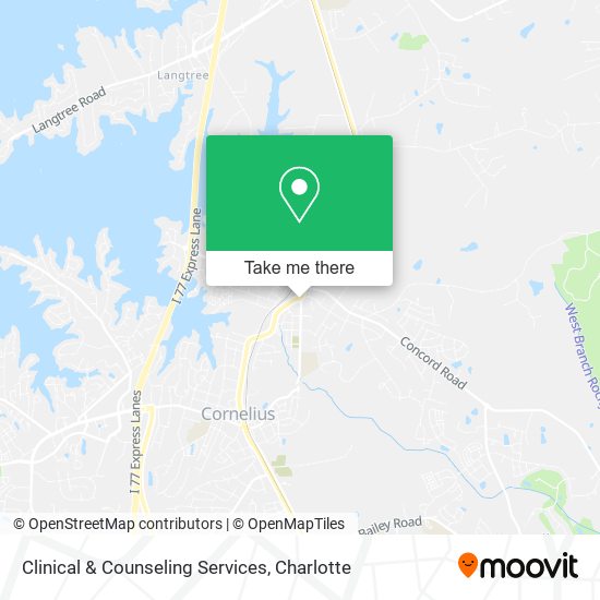 Mapa de Clinical & Counseling Services