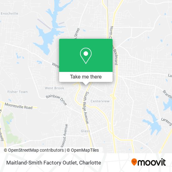 Mapa de Maitland-Smith Factory Outlet