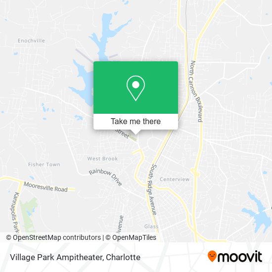 Village Park Ampitheater map