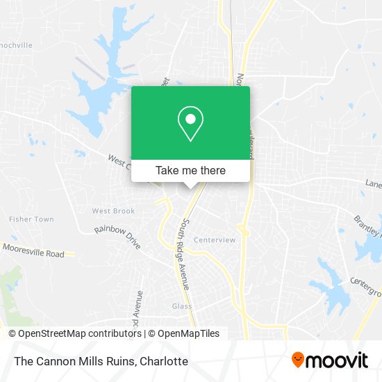 Mapa de The Cannon Mills Ruins