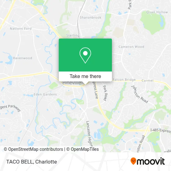 TACO BELL map