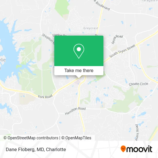 Dane Floberg, MD map
