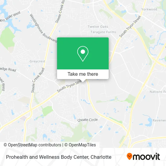 Prohealth and Wellness Body Center map