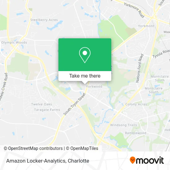 Amazon Locker-Analytics map