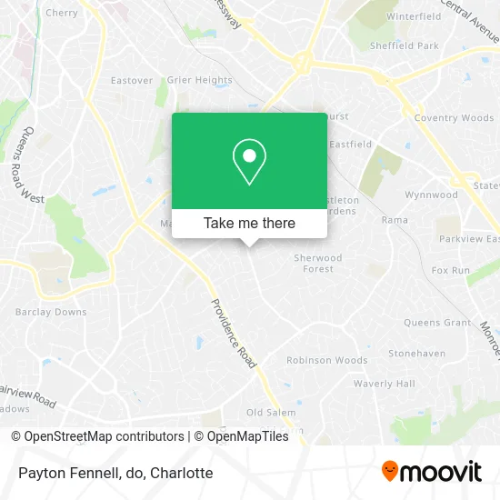 Mapa de Payton Fennell, do