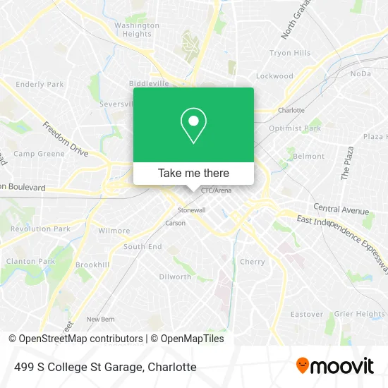 499 S College St Garage map
