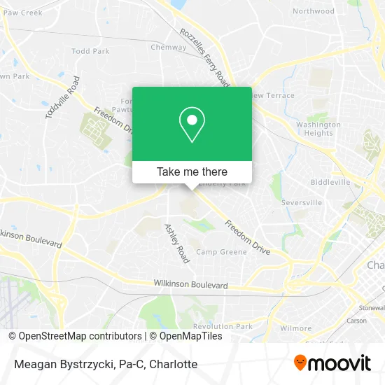 Meagan Bystrzycki, Pa-C map