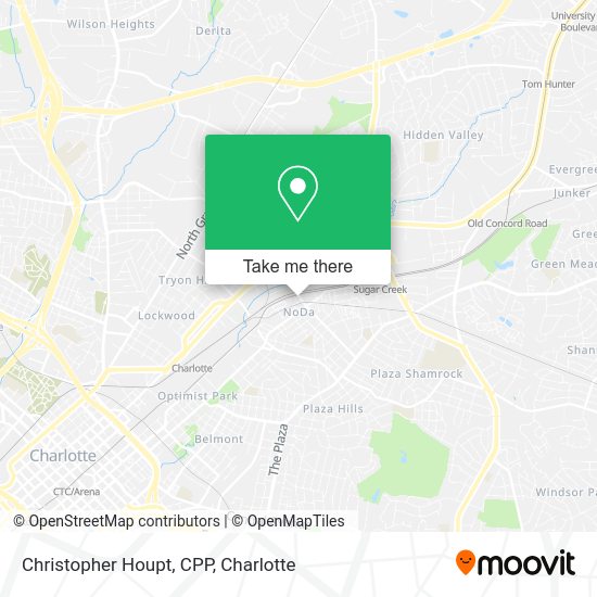 Christopher Houpt, CPP map