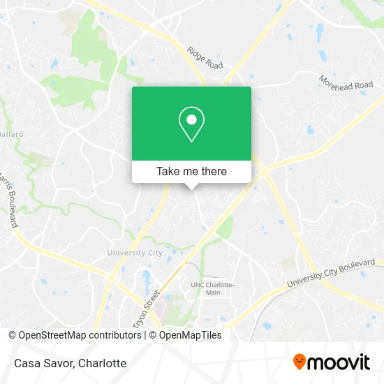 Mapa de Casa Savor
