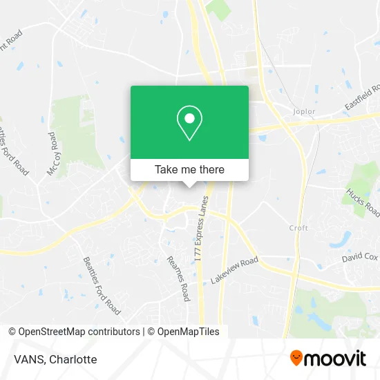 VANS map