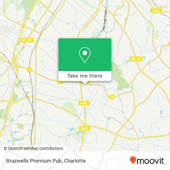 Brazwells Premium Pub map