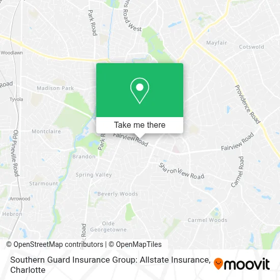 Southern Guard Insurance Group: Allstate Insurance map