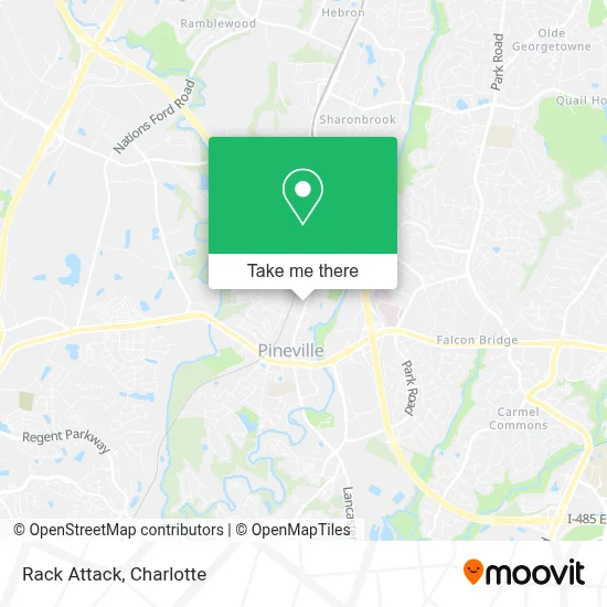 Rack Attack map