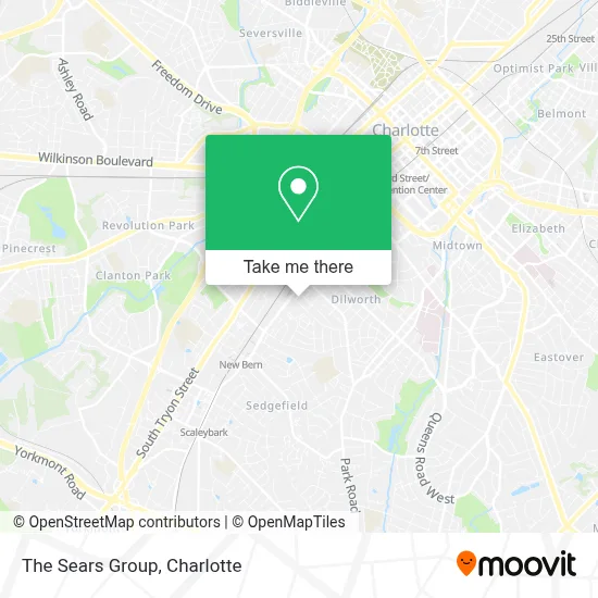 The Sears Group map