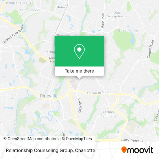 Relationship Counseling Group map