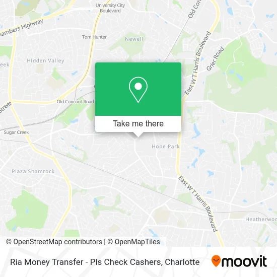 Ria Money Transfer - Pls Check Cashers map