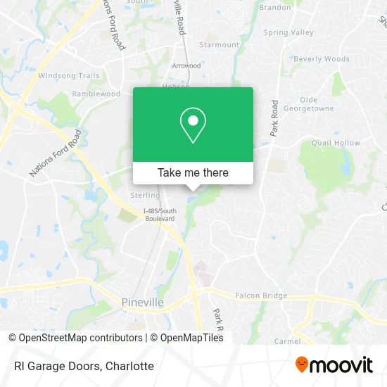Rl Garage Doors map