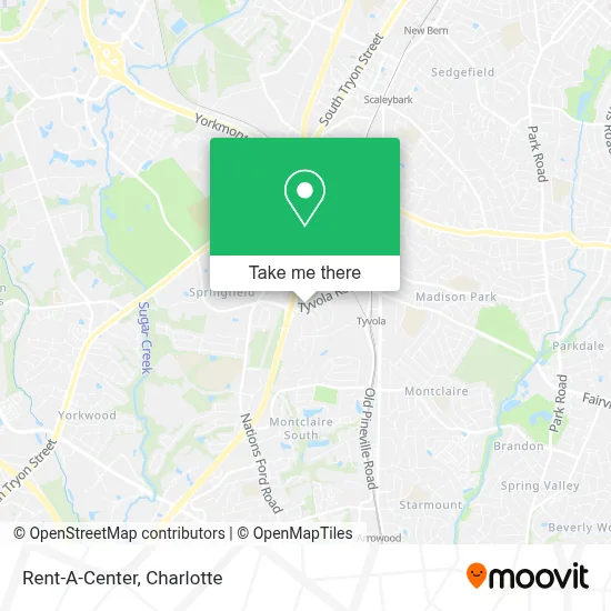 Rent-A-Center map