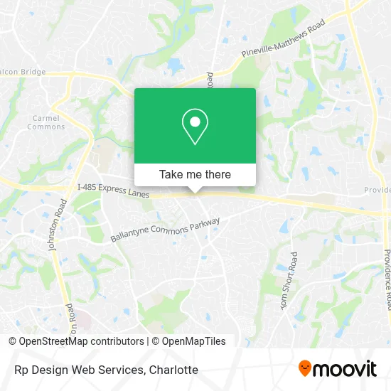 Rp Design Web Services map