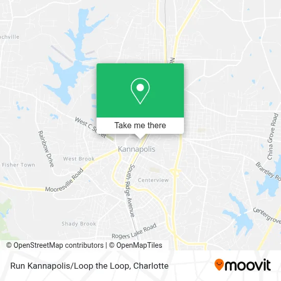 Run Kannapolis/Loop the Loop map
