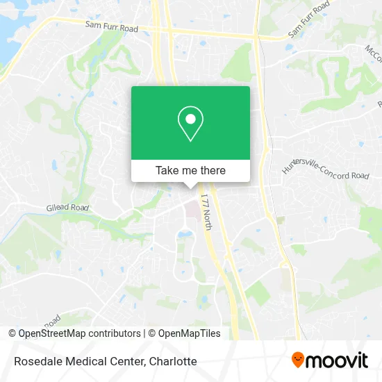 Rosedale Medical Center map