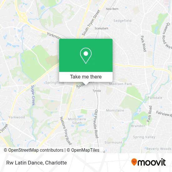 Rw Latin Dance map
