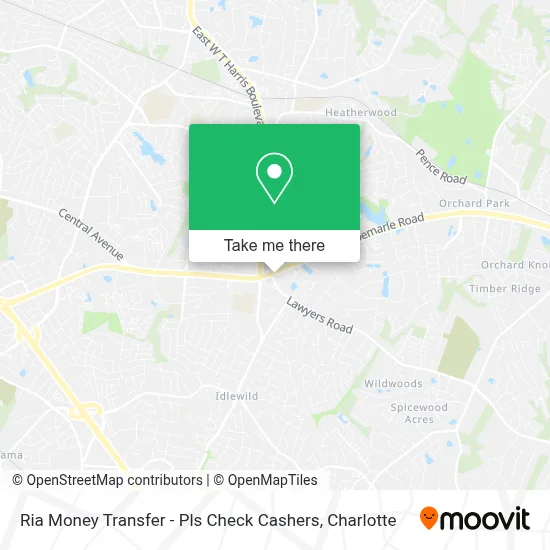 Ria Money Transfer - Pls Check Cashers map