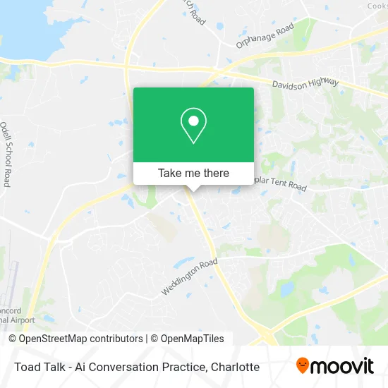 Toad Talk - Ai Conversation Practice map