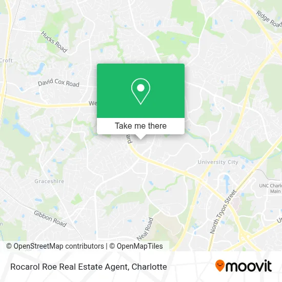 Rocarol Roe Real Estate Agent map