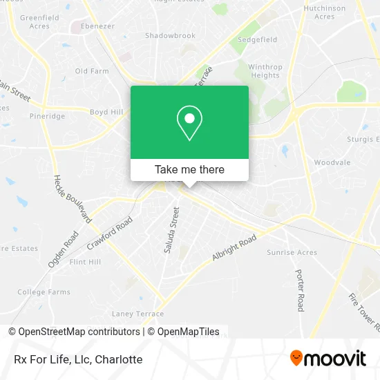 Rx For Life, Llc map