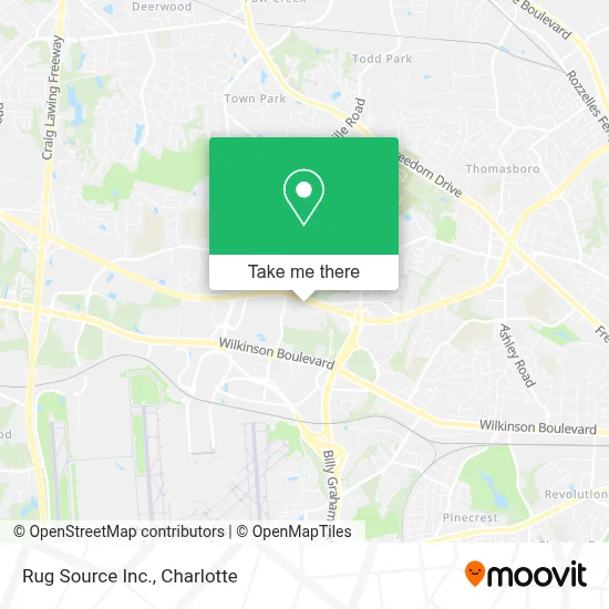 Rug Source Inc. map