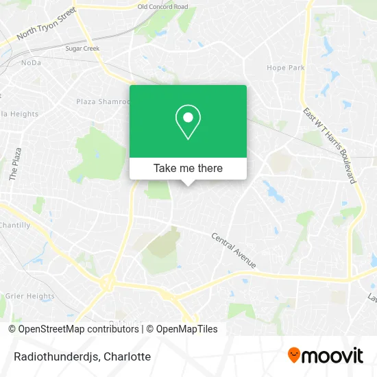 Radiothunderdjs map