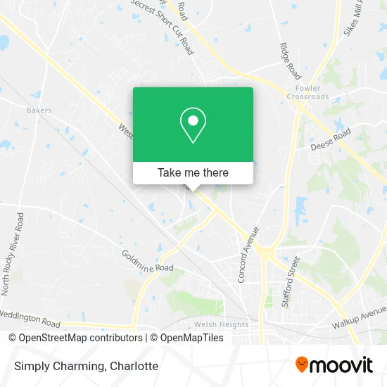 Simply Charming map