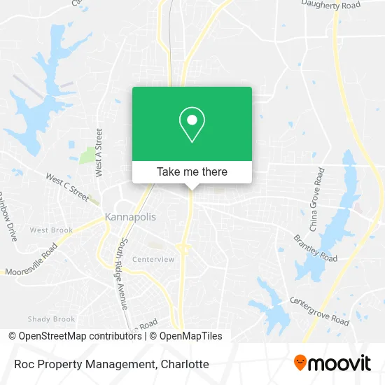 Roc Property Management map