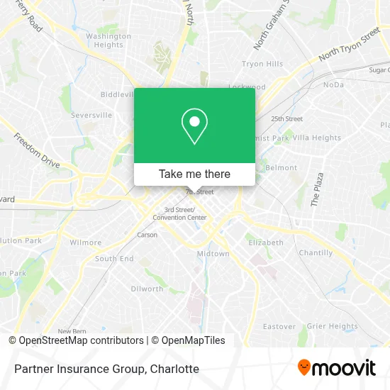 Partner Insurance Group map