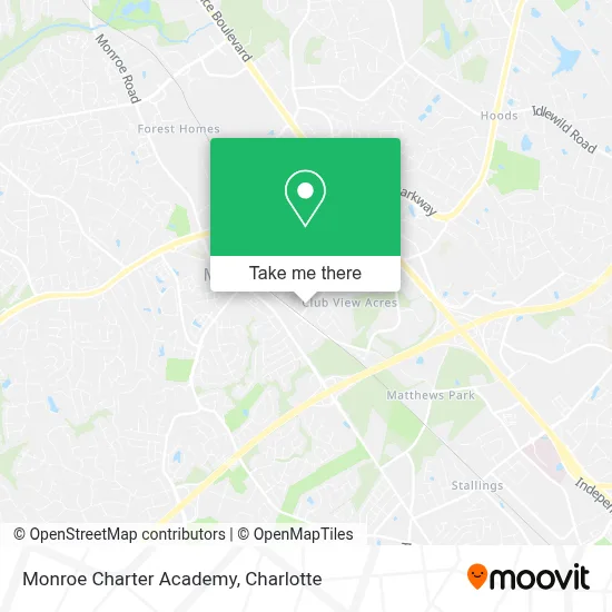 Monroe Charter Academy map
