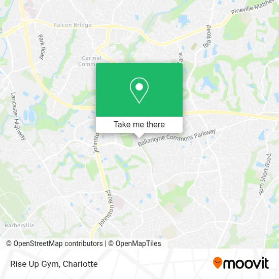 Rise Up Gym map