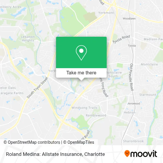 Roland Medina: Allstate Insurance map
