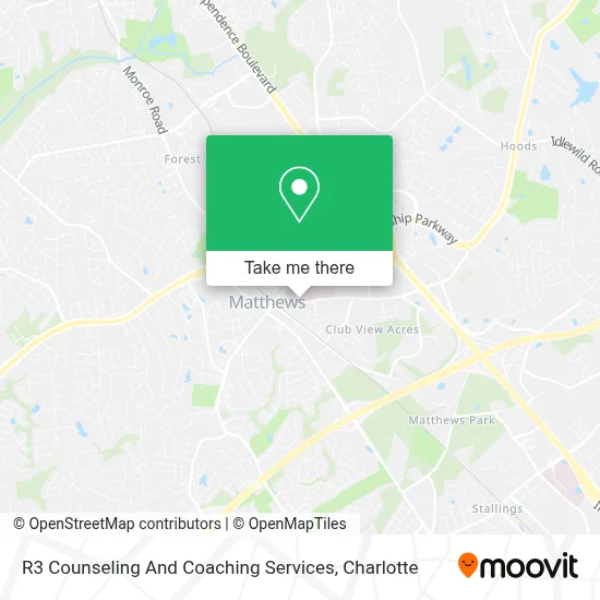R3 Counseling And Coaching Services map