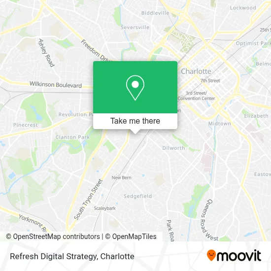 Refresh Digital Strategy map