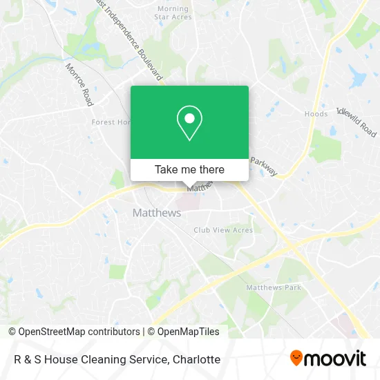 R & S House Cleaning Service map