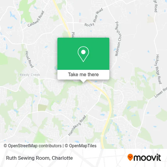Ruth Sewing Room map