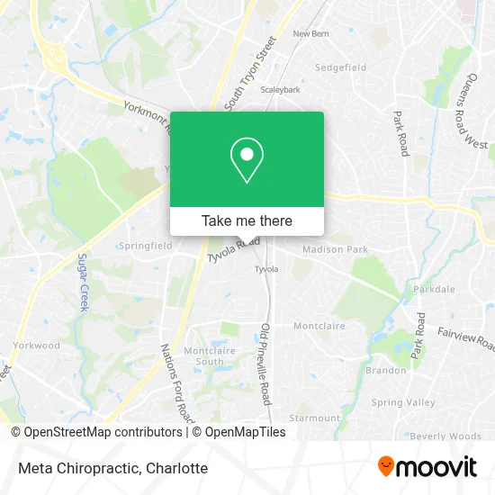 Meta Chiropractic map