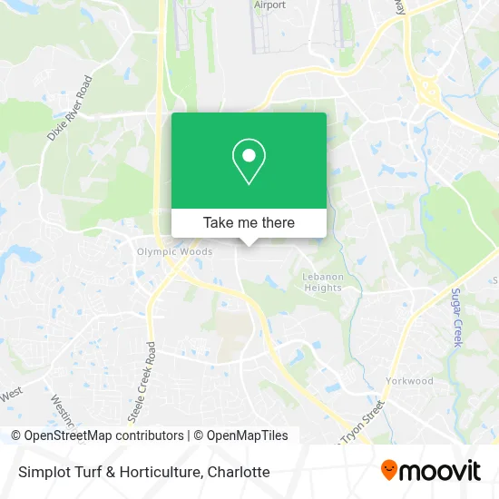 Simplot Turf & Horticulture map