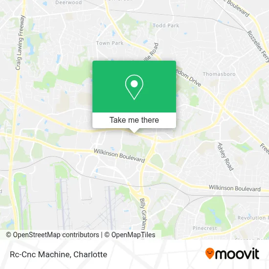 Rc-Cnc Machine map