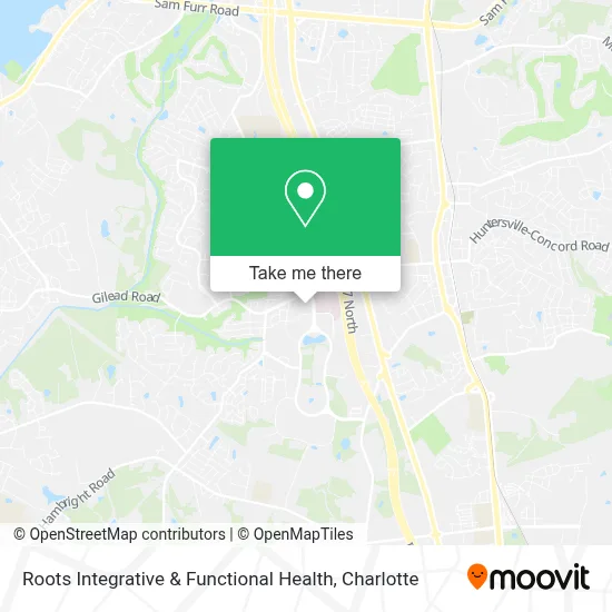 Roots Integrative & Functional Health map