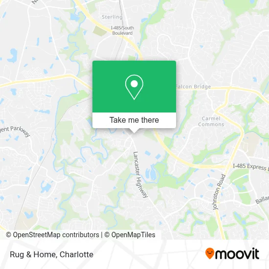Rug & Home map