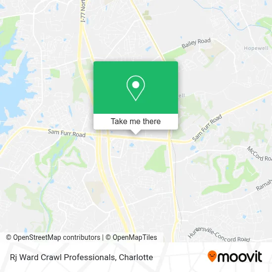 Rj Ward Crawl Professionals map